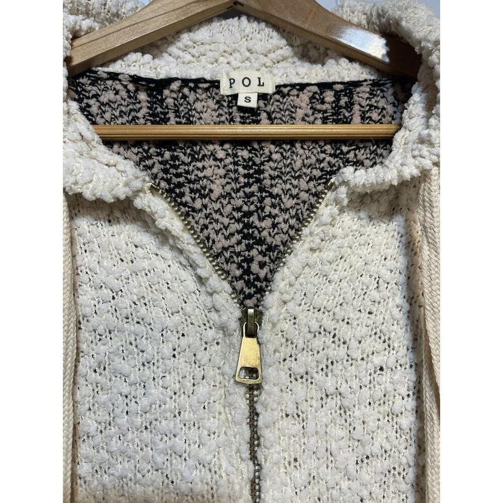 Beautiful Very Oversized size small POL Hooded sweater women Boho Stylish Color - Picture 3 of 7